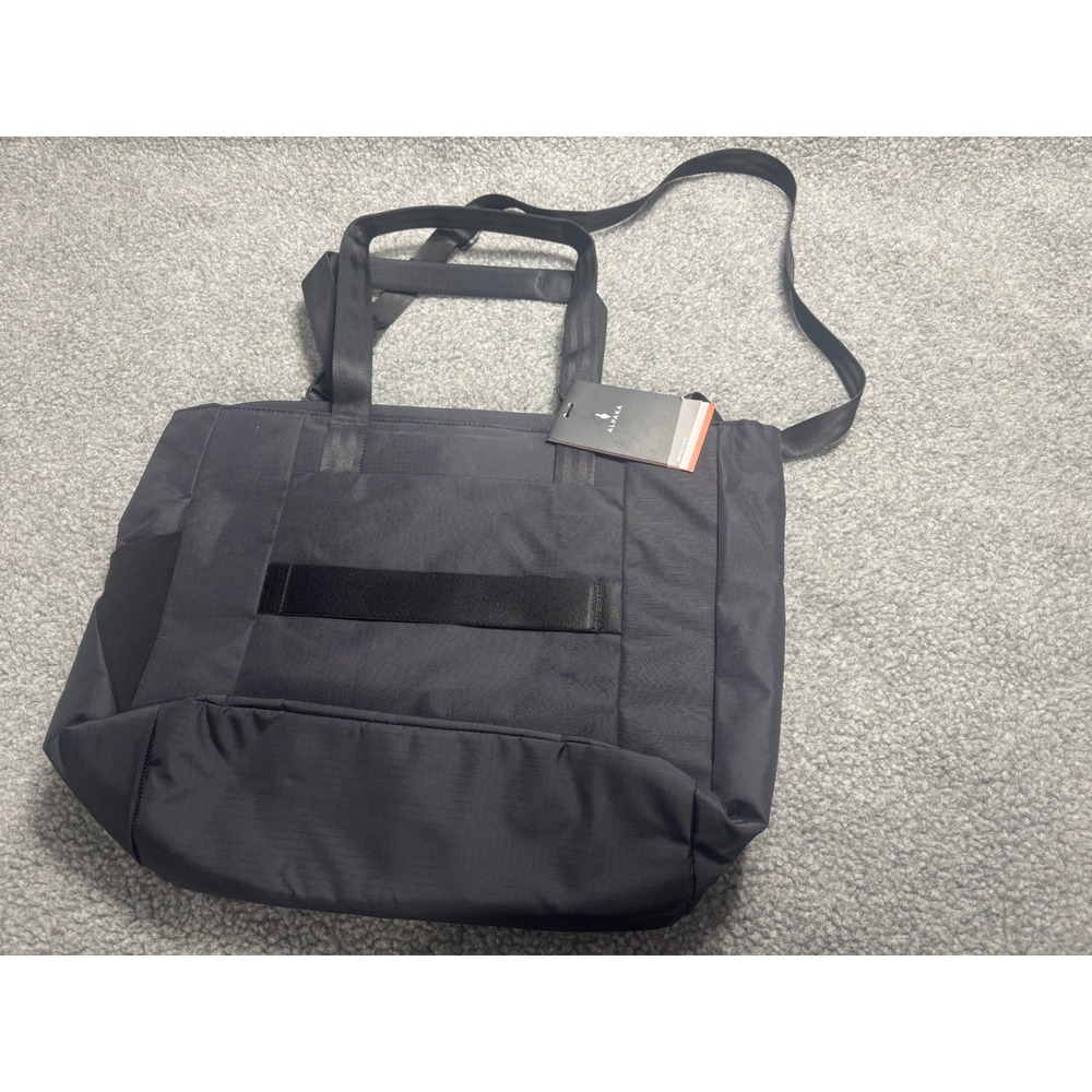 ALPAKA NEW Metro Tote Black Axoflux 210D 14L Laptop Bag with‎ Cross Body Straps